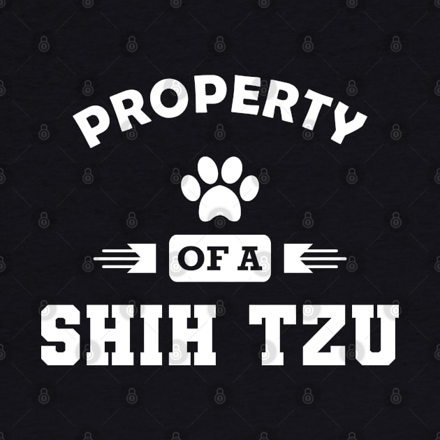 Shih Tzu Dog - Property of a shih tzu by KC Happy Shop